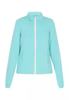 Толстовка с капюшоном на молнии UCY, бирюзовый