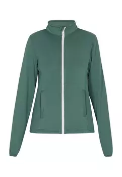 Толстовка с капюшоном на молнии UCY, темно-зеленый