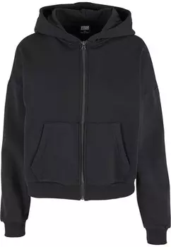 Толстовка с капюшоном на молнии Urban Classics, черный
