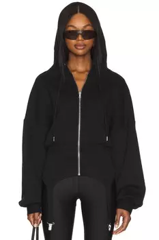 Толстовка с капюшоном на подтяжках Fiorucci, черный