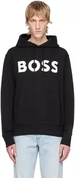 Толстовка с капюшоном на завязках BOSS
