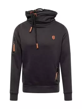 Толстовка с капюшоном naketano Sweatshirt, черный