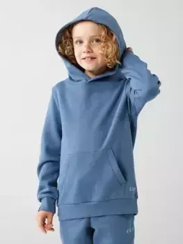 Толстовка с капюшоном Name It "NKMMALIC LS SWEAT WH BRU NOOS", голубой