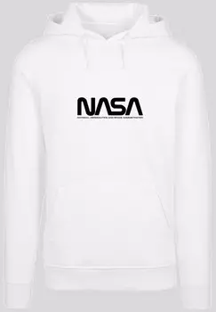 Толстовка с капюшоном NASA WORM F4NT4STIC, белый