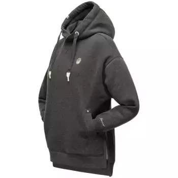 Толстовка с капюшоном Navahoo "Серебряный ангел", уютная женская толстовка в стиле oversize, серый