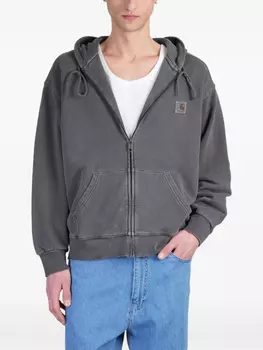 Толстовка с капюшоном Нельсон Carhartt WIP, серый