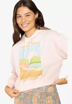 Толстовка с капюшоном NEW AGE, KAPUZENPULLI Billabong, розовый