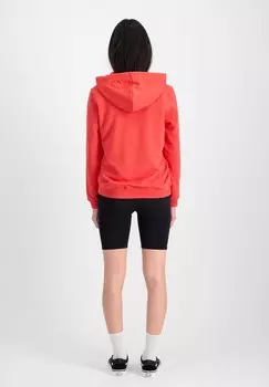 Толстовка с капюшоном NEW BASIC Alpha Industries, красный