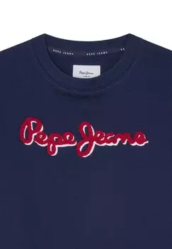 Толстовка с капюшоном NEW LAMONTY Pepe Jeans, темно-синий