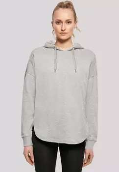 Толстовка с капюшоном NEW YORK OVERSIZE F4NT4STIC, серый