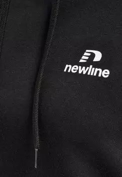 Толстовка с капюшоном Newline, черный деним