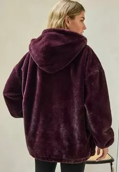 Толстовка с капюшоном Next, фиолетовый