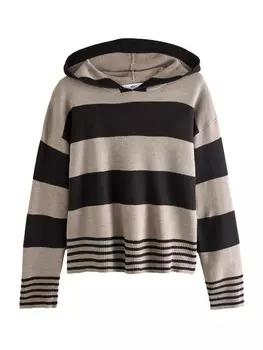 Толстовка с капюшоном Next Sweater, бежевый