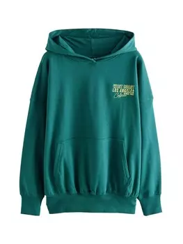 Толстовка с капюшоном Next Sweatshirt California, зеленый