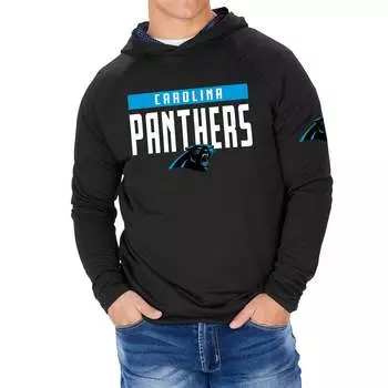 Толстовка с капюшоном Nfl Carolina Panthers Team Color In Black Zubaz