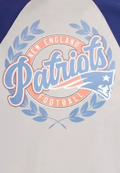 Толстовка с капюшоном NFL PATRIOTS FOOTBALL Re:Covered, серый