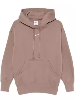 Толстовка с капюшоном Nike Phoenix, коричневый