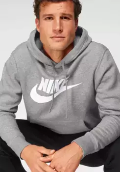 Толстовка с капюшоном Nike Sportswear "Club Fleece Men's Graphic Pullover Hoodie", цвет Grau-Meliert