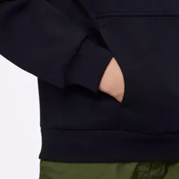 Толстовка с капюшоном Nike Sportswear "CLUB FLEECE BIG KIDS' GRAPHIC HOODIE", черный