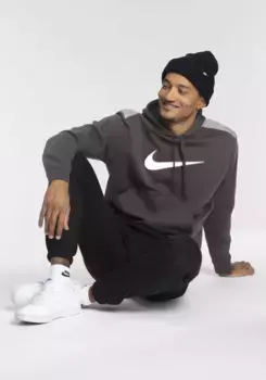 Толстовка с капюшоном Nike Sportswear "M NSW SP FLC HOODIE BB", черный