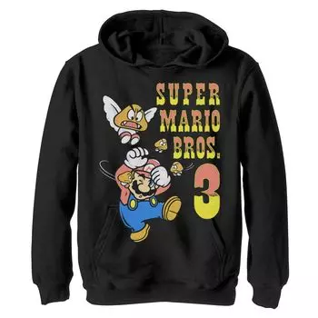 Толстовка с капюшоном Nintendo Super Mario 3 Flying Goombas для мальчиков 8–20 лет Licensed Character