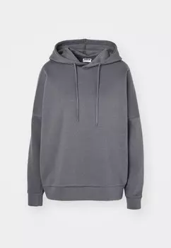 Толстовка с капюшоном NMALDEN LOOSE HOODIE Noisy May, серый