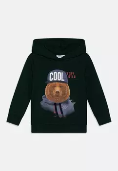 Толстовка с капюшоном NMMLABEAR Name it, темно-зеленый