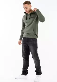 Толстовка с капюшоном NORMALE PASSFORM MAYWICK Lonsdale, оливковый