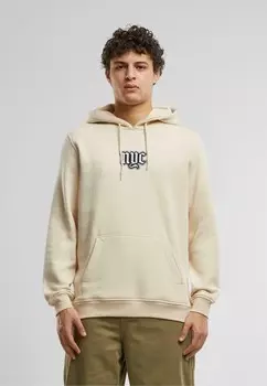 Толстовка с капюшоном NYC OLD ENGLISH WORDING HOODY Mister Tee, песочный