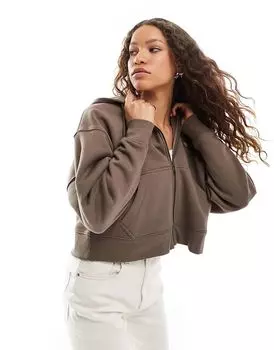 Толстовка с капюшоном Oakport Zip коричневого цвета Dickies