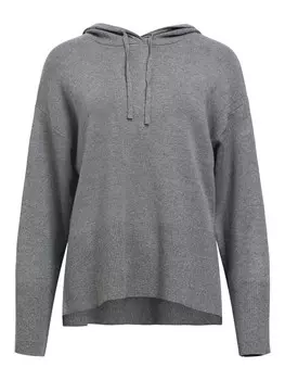 Толстовка с капюшоном OBJECT Sweater OBJReynard, пятнистый серый