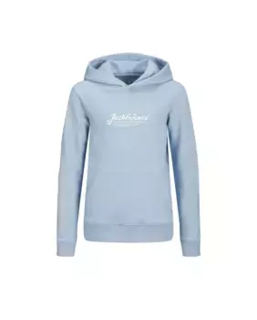 Толстовка с капюшоном обычного кроя для мальчиков Jack & Jones, голубой
