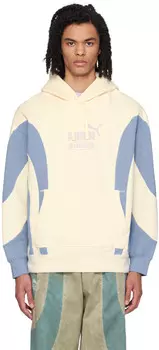 Толстовка с капюшоном Off-White & Blue Puma Edition KidSuper