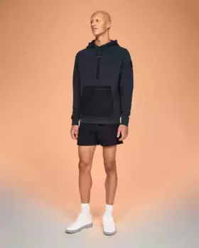 Толстовка с капюшоном On-Running, синий