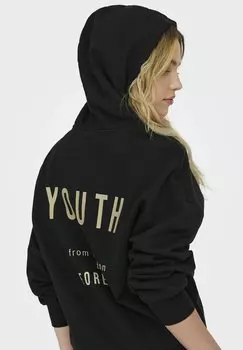 Толстовка с капюшоном ONLY, черный