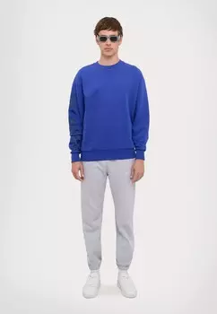 Толстовка с капюшоном ORGANIC CREWNECK UNISEX 7 DAYS Active, синий