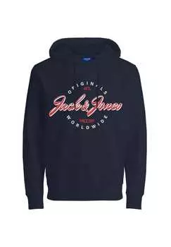 Толстовка с капюшоном «Оскар» Jack & Jones, синий