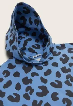 Толстовка с капюшоном OVERSIZED TOM TAILOR, синий