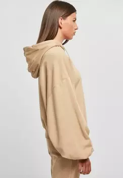 Толстовка с капюшоном OVERSIZED Urban Classics, бежевый
