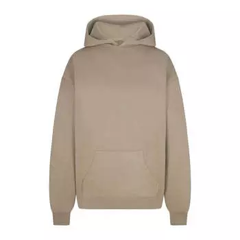 Толстовка с капюшоном оверсайз SKIMS French Terry, цвет Taupe