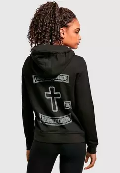 Толстовка с капюшоном OZZY OSBOURNE BIRMINGHAM CROSS Merchcode, черный