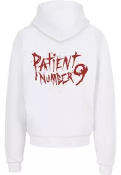 Толстовка с капюшоном OZZY OSBOURNE PATIENT 9 ULTRA HEAVY Merchcode, белый