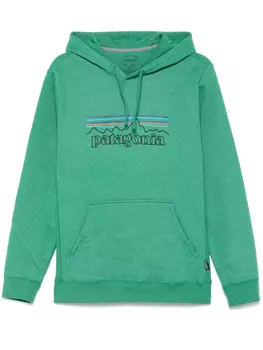 Толстовка с капюшоном P-6 Logo Uprisal Patagonia, зеленый