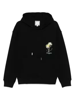Толстовка с капюшоном «Пальмовое дерево» Wooyoungmi, черный