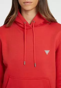 Толстовка с капюшоном PATCH Guess Jeans, красный