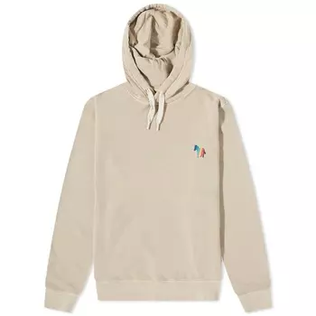 Толстовка с капюшоном Paul Smith в широкую полоску и зеброй, серый