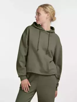 Толстовка с капюшоном "PCCHILLI LS HOODIE NOOS BC" Pieces, зеленый