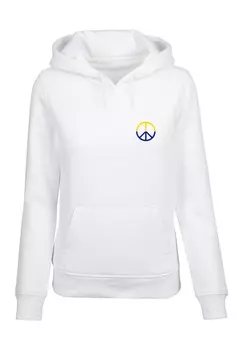 Толстовка с капюшоном Peace 2 Color Peace Merchcode, белый