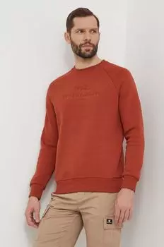 Толстовка с капюшоном Peak Performance, коричневый