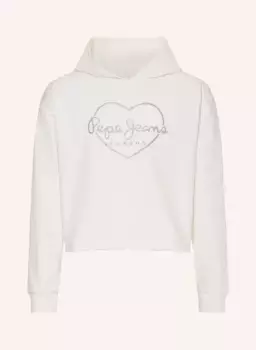 Толстовка с капюшоном Pepe Jeans, экрю